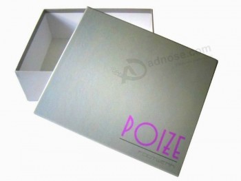 Caja de zapaTos de papel ragid de alTa calidad con impresión personalizada