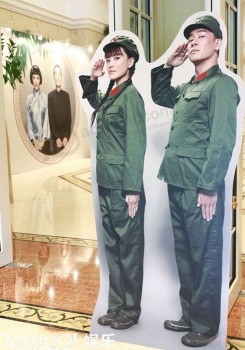 Fashion Cardboard Advertising Poeple Display Standee for Wedding