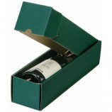 オリーブオイル用の緑色の溝付き紙箱 (Gb-004) あなたのロゴとのカスタムのために