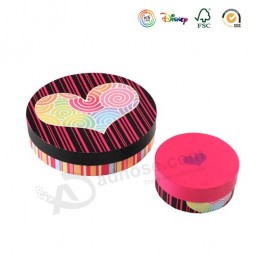 BoniTa caja de regalo redonda de almacenamienTo de caramelos (Gb-032) Para personalizado con su logoTipo