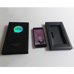 Cell Phone Packaging Gift Box with Hot Stamping for custom with your logo