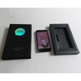 Handy Verpackung GeschenkboX miT Heißprägung für benuTzerdefinierTe miT Ihrem Logo