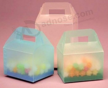 凍ったプラスチックキャンディーギフトボックス (Pb-087) あなたのロゴとのカスタムのために