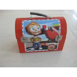 Wholesale Treasure Chest Tin Lunch Box with Handle