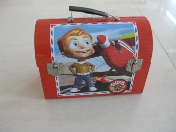 Wholesale Treasure Chest Tin Lunch Box with Handle