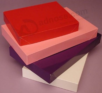 глянцевый лак готовой одежды пакеты подарочные коробки для пользовательских с вашим логотипом