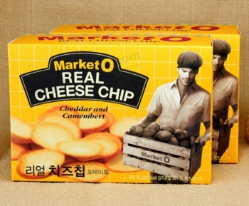 Alta personalizado-CaiXas de embalagem de queijo de Papel iPfresso de qualidade