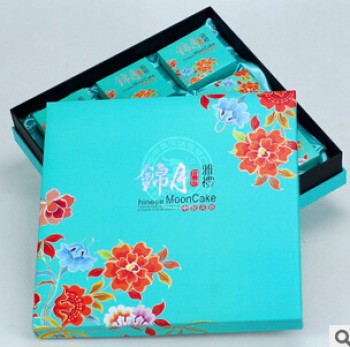 Haut personnalisé-Boîte de cadeau de Pennsylvaniepier de mooncake chinois de vente rapide de qualité