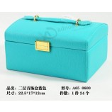 Custom high quality Fashion Leather Lady Dressing Case with your logo