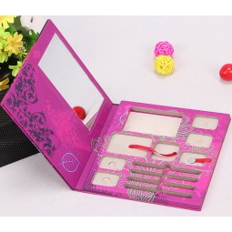 Custom high quality Printing Eye Shadow Packing Box with Mirror and your logo