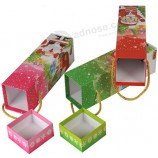 Großhandel benutzerdefinierte hoch-Qualität neue WeihnAchtsgeschenke BoX mit Griff