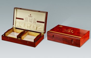 Caja de eMpensilvaniaquetado de madera de alta calidad personalizada de los productos de salud del grado