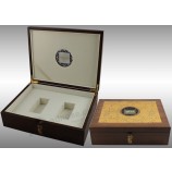 Custom high quality Wooden Peptide Serum Storage Box with your logo