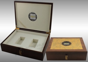 Custom high quality Wooden Peptide Serum Storage Box with your logo