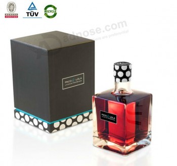 Custom high quality Luxury Cologne Paper Packaging Gift Box with your logo