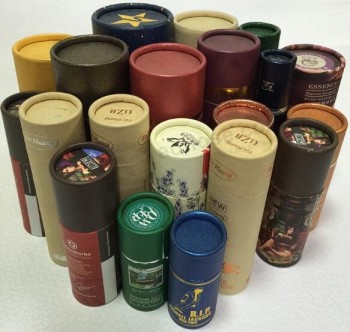 Custom high quality Printing Cardboard Packaging Tubes for Rouges with your logo