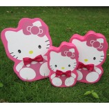 Venda por atAcado alta personalizado-CaiXa de presente de aniversário de forma amorosa de gato de qualidade