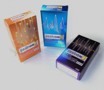 упаковочные коробки для печатных карточек для презервативов для таможни с вашим логотипом