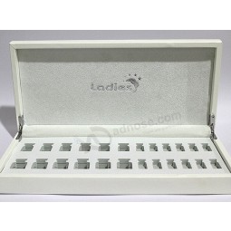 White Specialized Wooden Gift Box for Health Products for custom with your logo