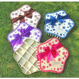 Großhandel benutzerdefinierte hoch-Qualität LuXus Pentagram Candy BoX mit TableTt