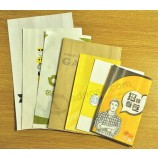 卸売カスタム高-エンドの安全な印刷防止油食品の紙袋 (Pb-004)