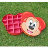 Großhandel benutzerdefinierte hoch-Qualität Cartoon Kopf Form Süßigkeiten GeschenkboX