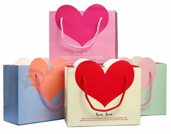 도매 주문 최고-끝 색칠 사랑 레이디 선물 가방 (Pb-006)