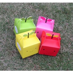 CaiXa de presente embalagem Coloração maçã Para personalizado Com seu logotipo