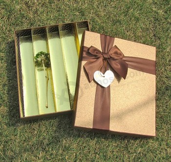 Golden Paper Cheese Packing Gift Box for custom with your logo
