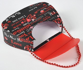 Wholesale custom high-end Loving Cardboard Makeup Handbag (PA-036)