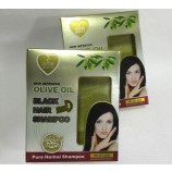 Printing Shampoo Packaging Box with Window for custom with your logo