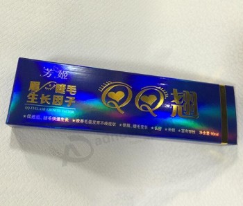 Foil Paper Printing Cosmetic Packaging Box for custom with your logo