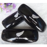 Custom Black Leather Sunglasses Gift Case for custom with your logo