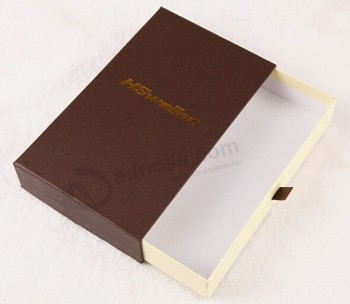 Brieftasche aus Leder mit Heißprägung für benutzerdefinierte mit Ihrem Logo