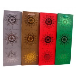 Wholesale custom high quality Small Foil Paper Bags with Hot Stamping Patterns