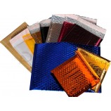 Wholesale custom high quality Colorful Metallic Aluminum Foil Bubble Shipping Bags
