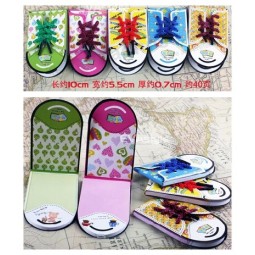 Vente chaude mini chaussures en forme de note Collante pour la Coutume avec votre logo