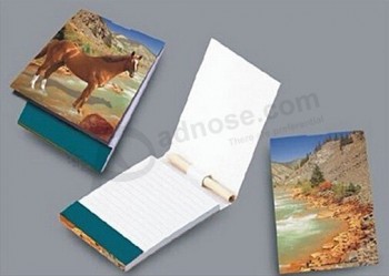 Customized Printing Soft Paper Cover Sticky Note for custom with your logo
