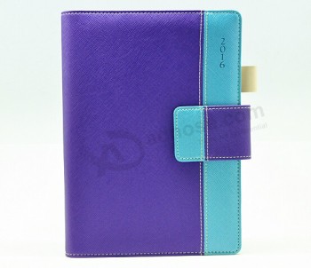 Leather Hardcover Journals with Pen Loop or Elastic Bands for custom with your logo