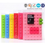 Caderno de caPa de siliCone. de bloCos de romance Para personalizado Com seu logotipo