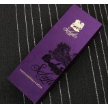 CaiXa de presente de armazenamento de artesanato de Papel rígido roXo Para Com seu logotipo
