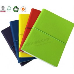 Colorful Leather Cover Organizer with Elastic Band for custom with your logo