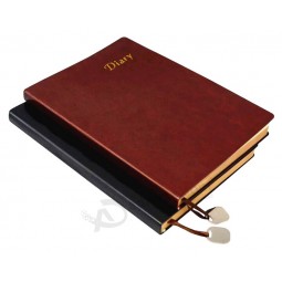 Personal Leather Working Diary with Bookmark for custom with your logo