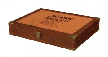 Custom high-quality Ceramic Cutting Tools Wooden Storage Box (WB-007)