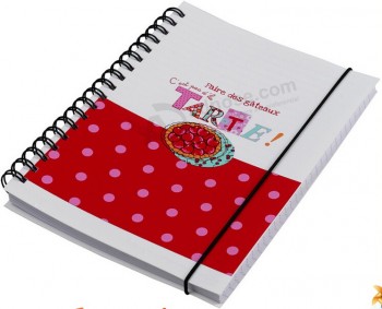Cuaderno suave de la promoción de la cubierta de la iMpresión dulce de encargo al por mayor de alta calidad (C.A-028)