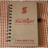 AtAcado personalizado de alta qualidade marrom Papel kraft livro de endereços de iPfressão