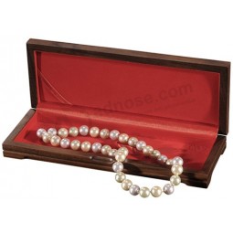 Custom high-quality Antique Wooden Gift Box for Pearl Necklace