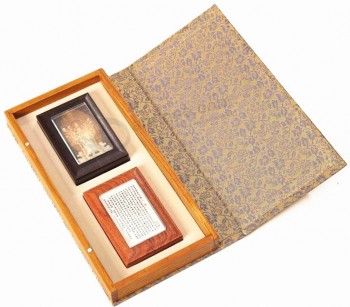 Personalizado alto-Caja de embalaje de recuerdos turístiCos distintivos de calidad