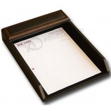 Großhandelsqualitäts-luXuriöses hölzernes BriefPapierbehälter für hotal
