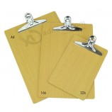 Großhandel benutzerdefinierte hochwertige langlEbige Holz Clip BoarDs